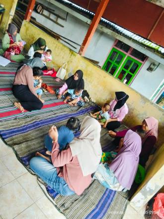 Kegiatan Posyandu Gerbangmas Kartikasari Dusun Gondang Desa Burno